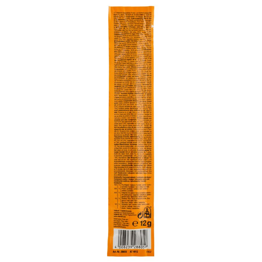 Vitakraft beef stick hipoalergenico 12GR, , large image number null
